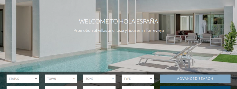  Hola España prepresent its new website.