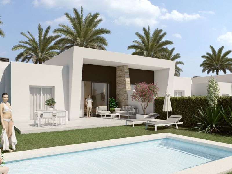 Semi Detached Villa - Nýbygging - Algorfa - La Finca Golf Resort