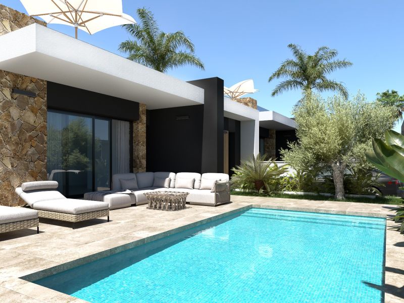 omakotitalo (Villa) - Uusi Rakentaminen - Rojales - Ciudad Quesada